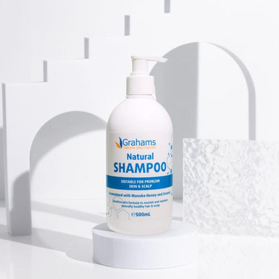 Grahams Natural Shampoo 500ml - Sulphate-Free Hair Care