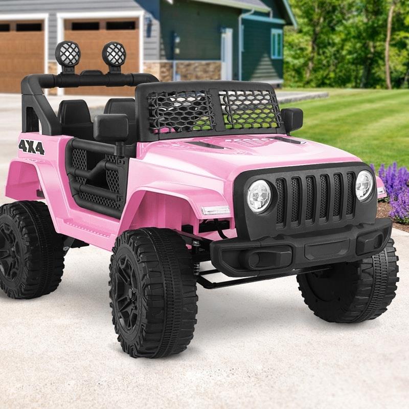 Mazam Kids Electric Ride On Car Jeep - Pink-Auzzi Store