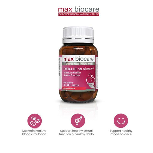 Max Biocare RED-LIFE for Women 60 Tablets