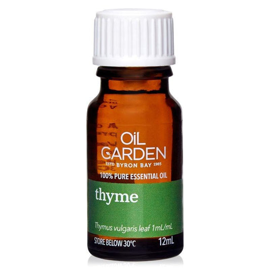 Oil Garden Thyme Pure Essential Oil 12ml - Aromatic Herbal Delight - Auzzistore