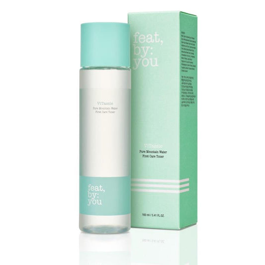 Feat By You ViTassie Pure Mountain Water First Care Toner 160ml - Hydrating Toner - Auzzistore