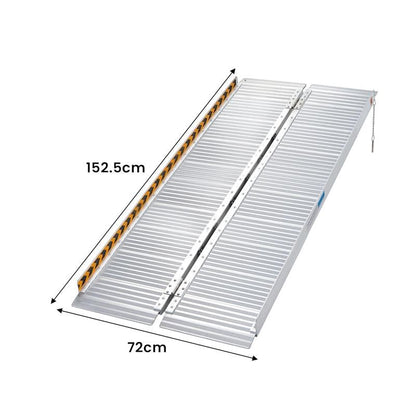 Kartrite 5 Feet Aluminium Foldable Wheelchair Ramp R01