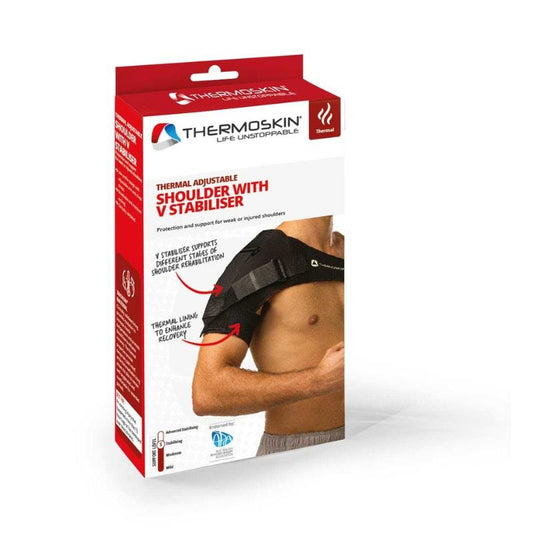 Thermoskin Adjustable Shoulder Brace with V Stabiliser - 1 Unit-Auzzi Store