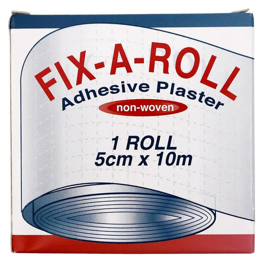 Fix-A-Roll 5cm x 10m Adhesive Dressing Tape - Flexible & Reliable