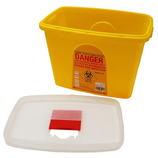 Livingstone Needles Sharps Waste Collector - 15L