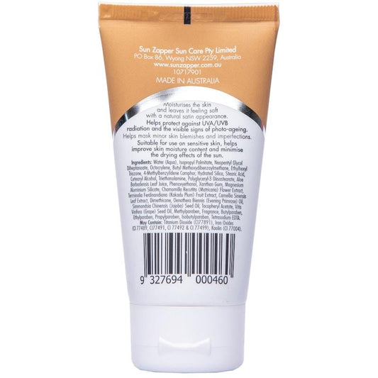 SUN ZAPPER Tinted Moisturiser Medium/Dark SPF 50+ - 50ml