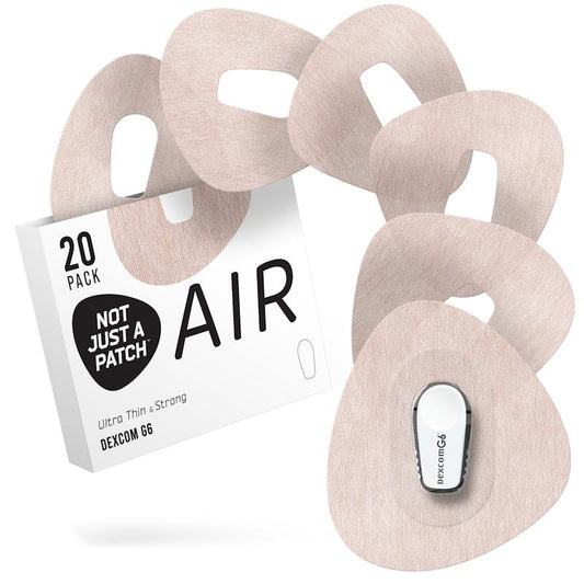 Not Just a Patch Dexcom G6 Patches - Multicolour 20 Pack for Ultimate CGM Protection