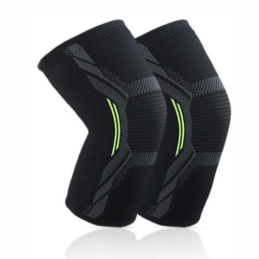 BodyAssist Contoured 4-Way Sports Elastic Knee Sleeve - Large (x2)