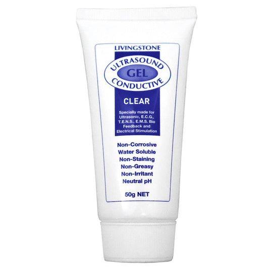 Livingstone Conductive Gel Lubricating Easy Squeeze Bottle - 50mL (1 Bottle)-Auzzi Store