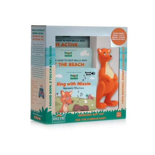 Mizzie The Kangaroo Newborn Gift Set - Nurturing Curiosity