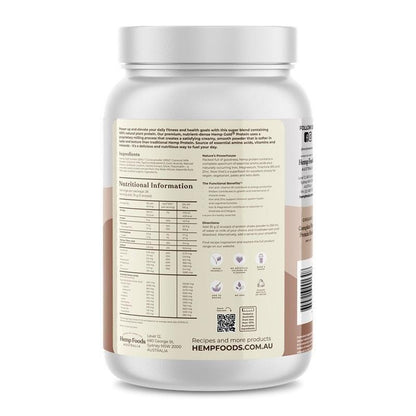 Hemp Foods Australia Complete Plant Protein Shake - Chocolate Bundle 1kg Tubs Twin Pack