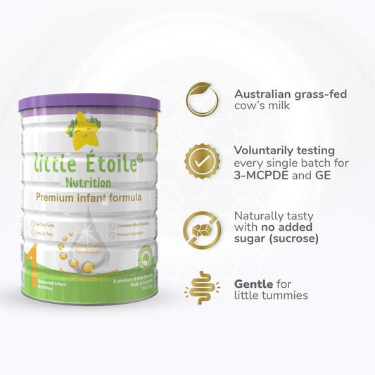 Little Etoile Stage 1 Premium Infant Formula (0-6 months) - 800g - Complete Nutrition