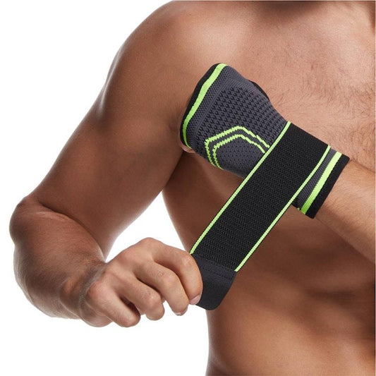 BodyAssist Contoured 4-Way Sports Elastic Wrist Support with Strap - Medium (x2 Bundle)-Auzzi Store