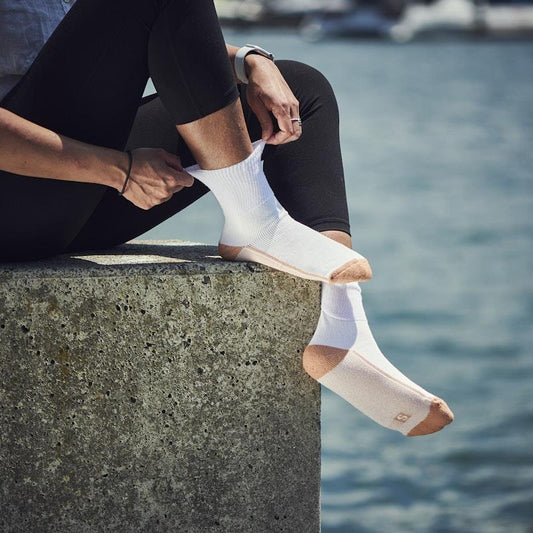 Glucology 6 Pack Mixed Classic Socks - Black, White, Grey - Large - Auzzistore