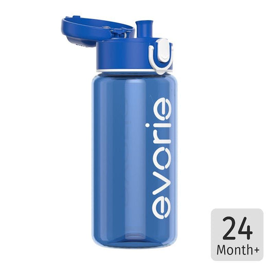 Evorie Tritan Kids Spout Water Bottle 380mL - Classic Blue-Auzzi Store