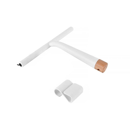 Clevinger Bamboo Base Shower Squeegee with Holder - 1 Piece