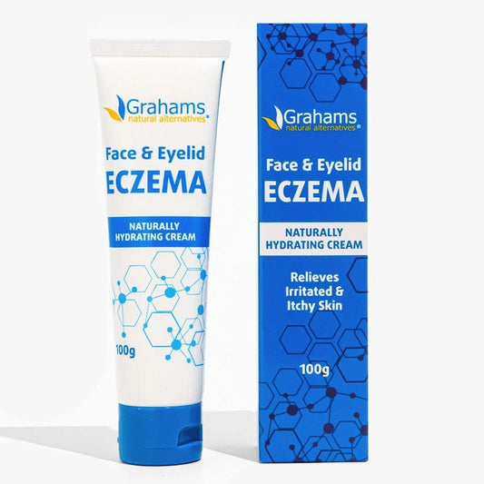 Grahams Natural Alternatives Face & Eyelid Eczema Cream 100g - Soothing Relief for Sensitive Skin-Auzzi Store
