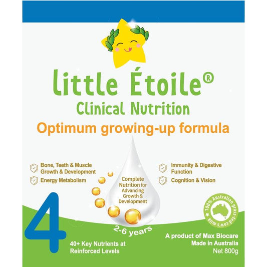 Little Étoile Stage 4 Optimum Growing-Up Formula (2-6 Years) 800g - Complete Nutrition for Healthy Growth