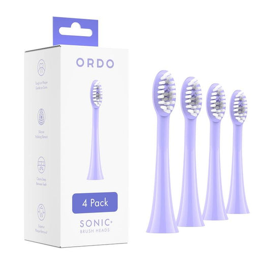 ORDO Sonic Brush Head Pearl Violet | Lavender - 8 Pack Bundle