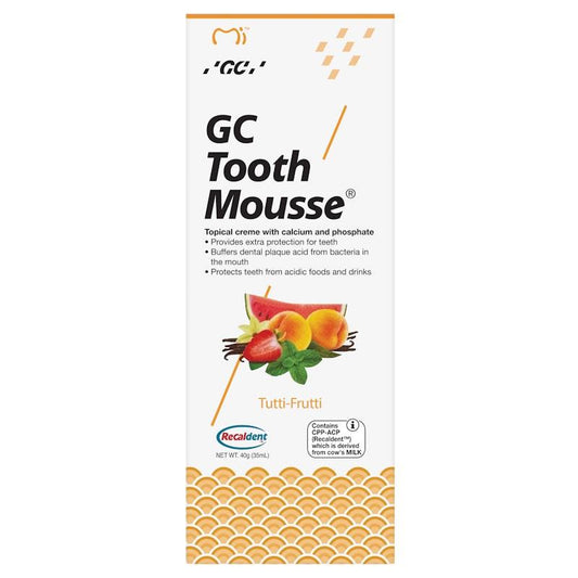 GC Tooth Mousse Tutti Frutti 40g - Fluoride-Free Dental Care-Auzzi Store