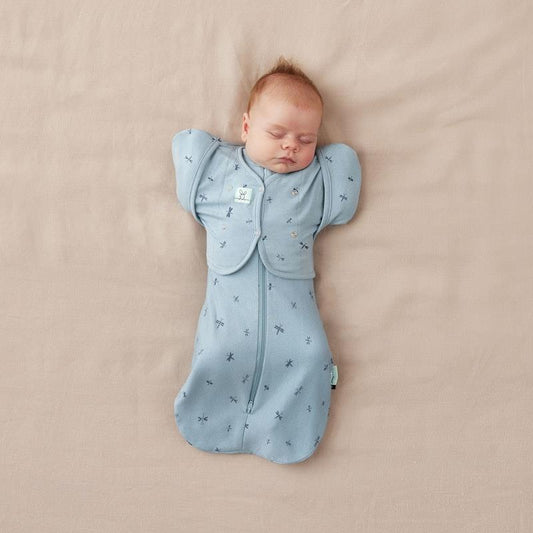 ergoPouch Butterfly Cardi Dragonflies for 2-6 Months - Stylish Swaddle Layer-Auzzi Store