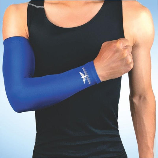 BodyAssist Compression Arm Sleeve Electric Blue XLG (2 PACK) Bundle – view 2 - Auzzistore
