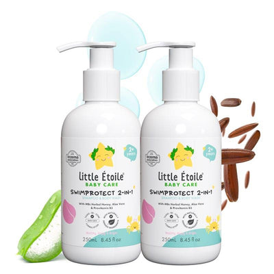 Little Etoile SwimProtect 2-in-1 Shampoo & Body Wash (2+ Years) - 2 Pack