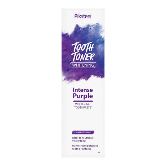 Piksters Tooth Toner Whitening Toothpaste Intense Purple - 96g