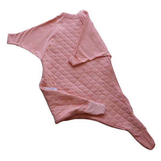 Baby Loves Sleep - 2.5 TOG Winter Cozy Toddler Suit - Warm with Legs - Peach Pink (1-3 Years) - Auzzistore