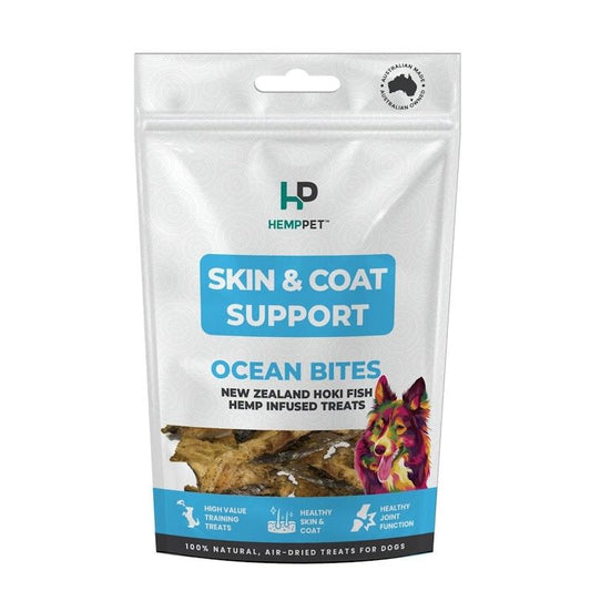 Hemp Pet Skin & Coat Support Treats for Dogs - 6 Pack