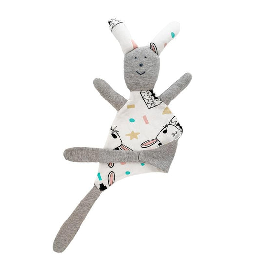 Baby Loves Sleep - Bunny Hugs Comforter - Cool Grey 1 Piece