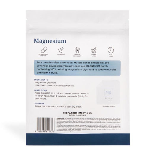 The Patch Remedy Magnesium Patches - 30 Patches in 1 Pack