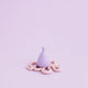 Hello. Period Average Cervix Cup Lilac SML - Stylish & Functional – view 2 - Auzzistore