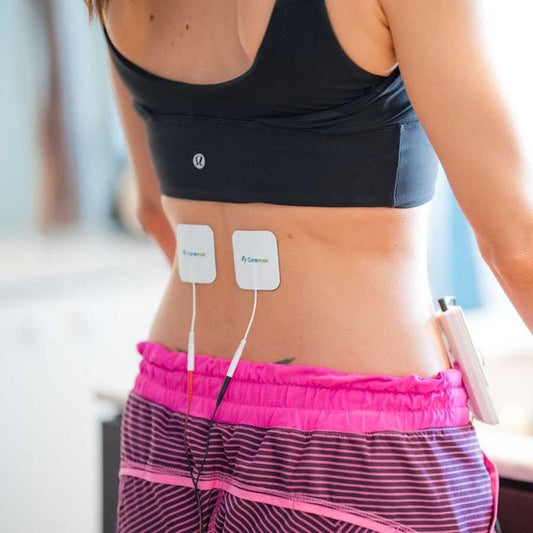 Caremax Premium Cloth Long Life Electrode Pads (Pin Type) - 5cm x 5cm - 5 Pack - Auzzistore