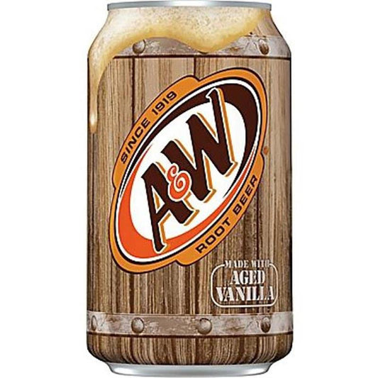 A&W Root Beer 355mL - 12 Pack of Classic Root Beer