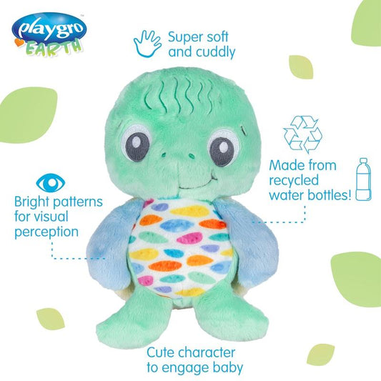 Playgro Eco Play Turtle Companion - 1 Piece-Auzzi Store