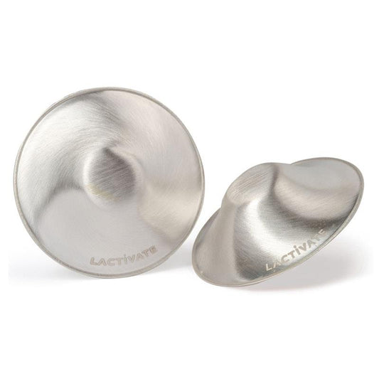Lactivate Silver Nursing Cups SML - Natural Healing for Sore Nipples - Auzzistore