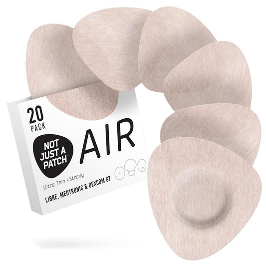 Not Just a Patch CGM AIR Patches for Freestyle Libre and Medtronic - Multicolour 20 Pack