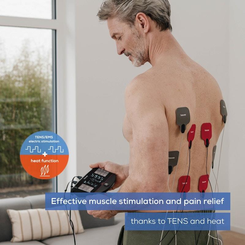 Beurer EM89 Digital TENS/EMS Device with Heat Function - 1 Unit-Auzzi Store
