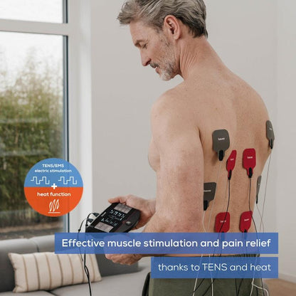 Beurer EM89 Digital TENS/EMS Device with Heat Function - 1 Unit-Auzzi Store