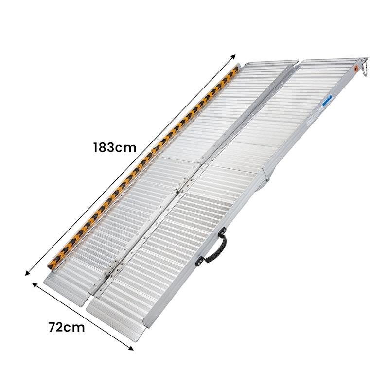 Kartrite 6 Feet Aluminium Portable Wheelchair Ramp R02
