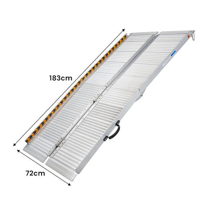Kartrite 6 Feet Aluminium Portable Wheelchair Ramp R02