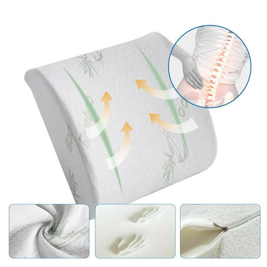 Clevinger Memory Foam Back Support Office, Car Pillow 1pk – view 2 - Auzzistore