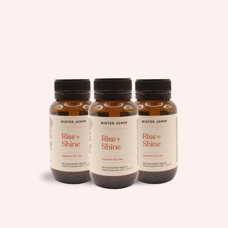 Mister Jones Rise + Shine 3Pack - Daily Energy Support-Auzzi Store