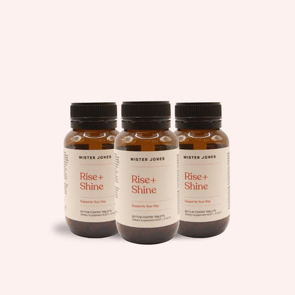 Mister Jones Rise + Shine 3Pack - Daily Energy Support-Auzzi Store