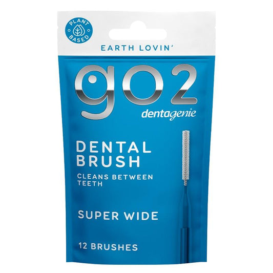 GO2 Dentagenie Dental Brush Super Wide - 12 x 3 Multipack