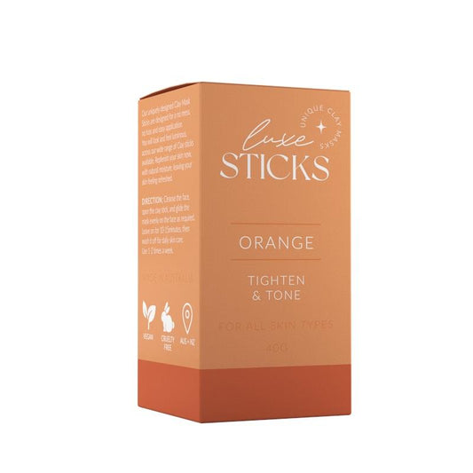 LuxeSticks Orange (Vitamin C) Clay Stick - 40g – view 2