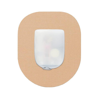 Glucology 25 Pack CGM Patches for Omnipod - Beige