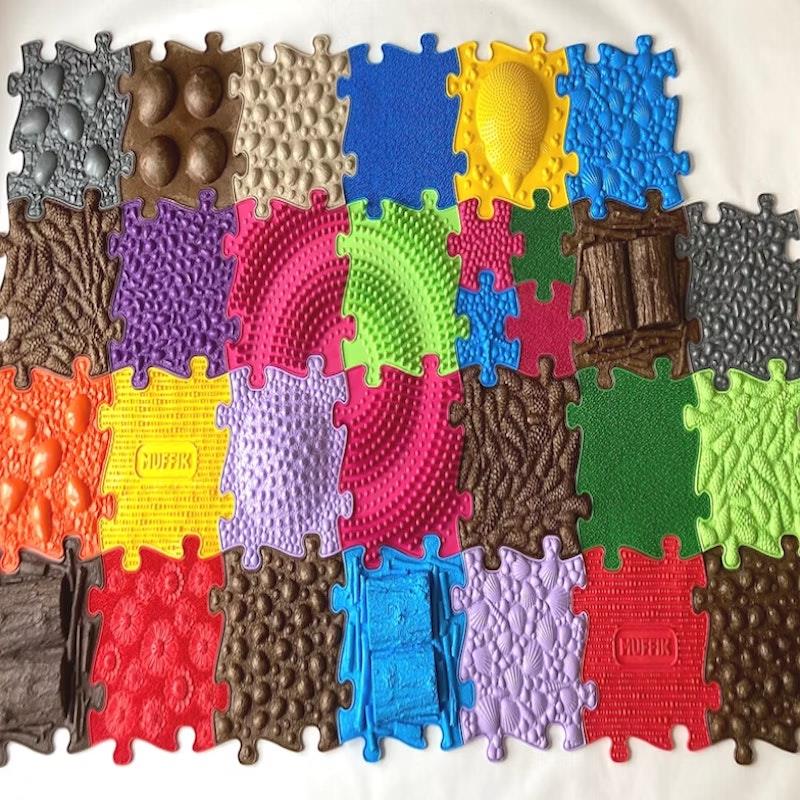 Muffik Royal Sensory Play Mats Set - 30pcs