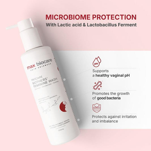 Max Biocare Procare Feminine Wash 150ml for Pregnant & Nursing Moms – view 2